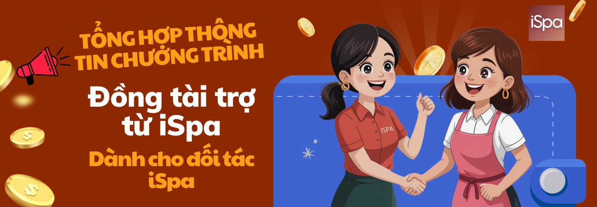 Khuyến mãi Đồng tài trợ từ iSpa