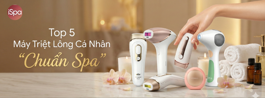 Review Top 5 Máy Triệt Lông Cá Nhân "Chuẩn Spa" Đáng Mua Nhất  (2026)