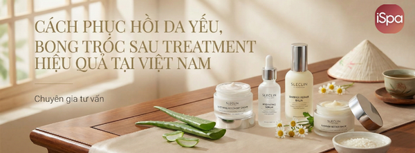 Cách phục hồi da yếu, bong tróc sau treatment hiệu quả tại Việt Nam